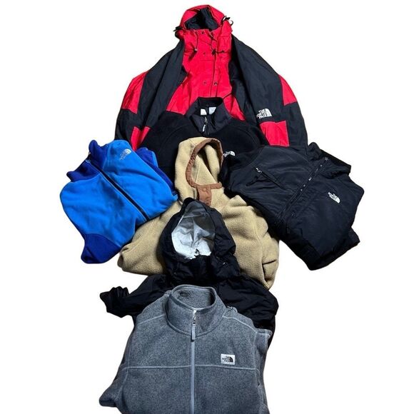 7 Item North Face Bundle Lot Mens Medium - Picture 1 of 13